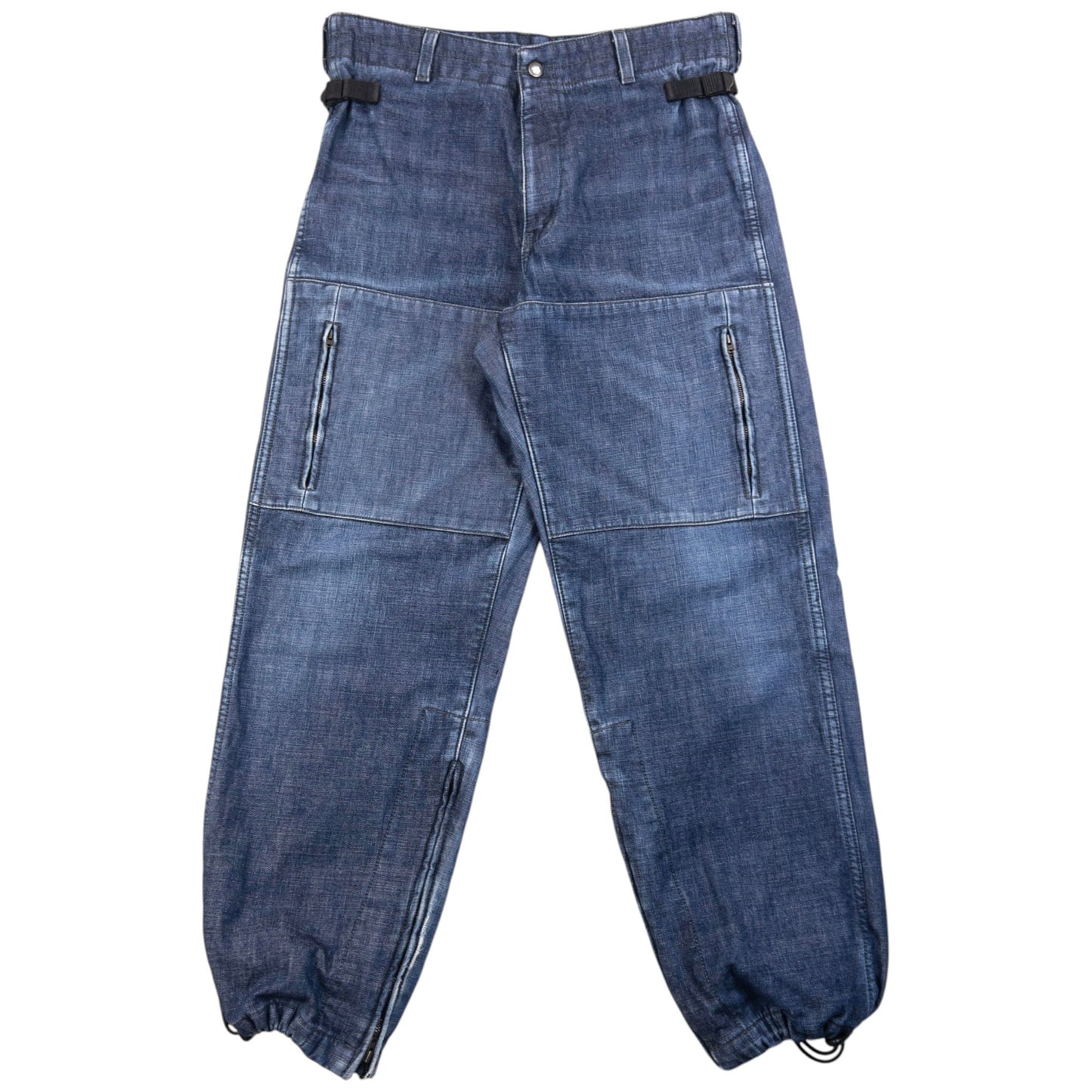 Vintage 2000s Levi's Adjustable Fleece Lined Denim Jeans Size W31 | W31, Blue