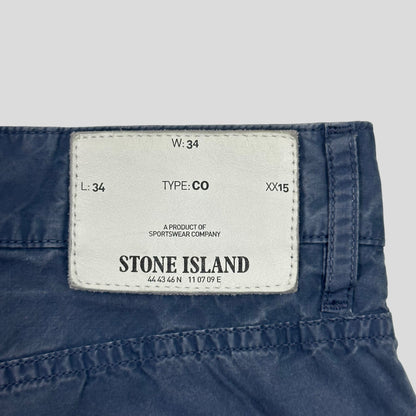 Stone Island SS10 Baggy Cotton Trousers - 34-36