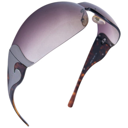 Vintage Prada Tortoise Shell Swirl Sunglasses