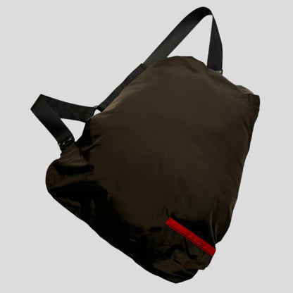 Prada Sport AW00 Technical Nylon Padded Backpack Jacket - IT44 (S) | O/S, Multicoloured