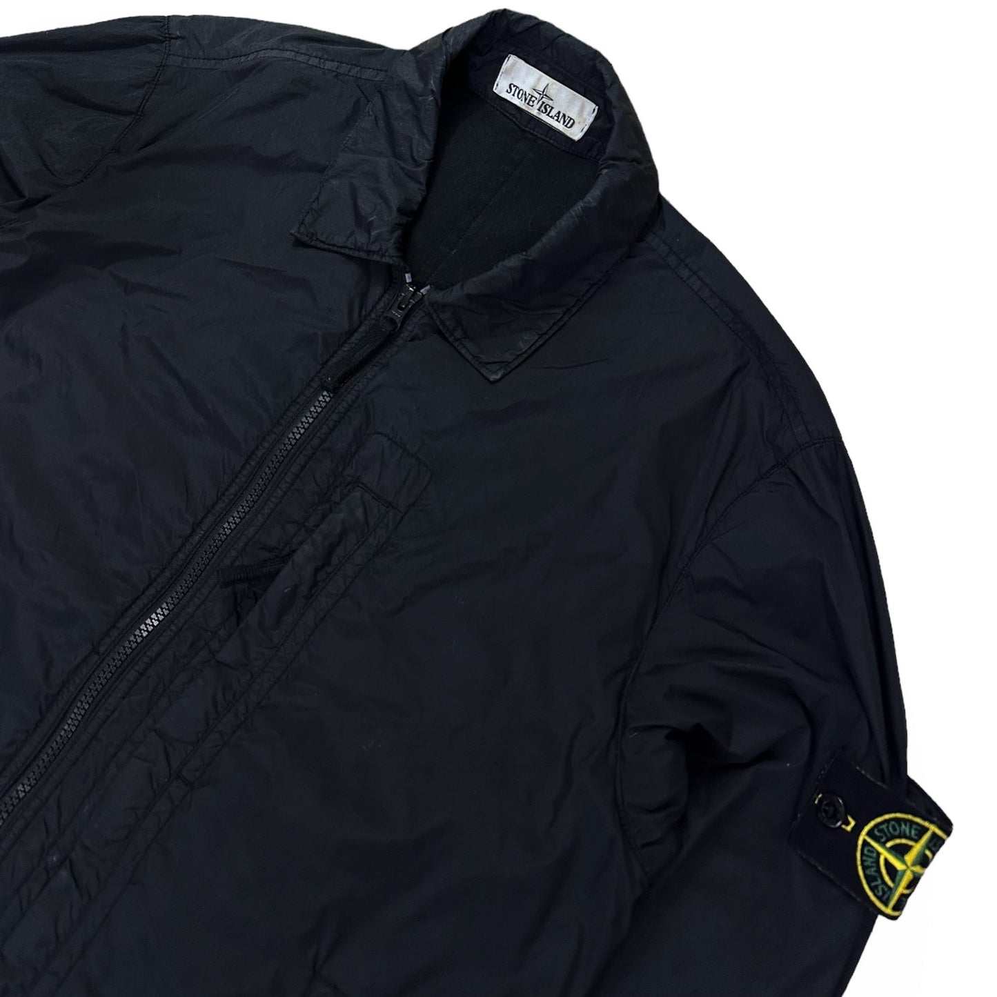 Stone Island Zip Up Nylon Overshirt