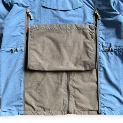 SS2000 Firetrap 4-Way Reversible Jacket (M) | Medium, Blue/Gray