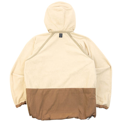 Vintage 2000s PPFM Reversible Zip Up Fleece Jacket Womens Size S | Small, Beige