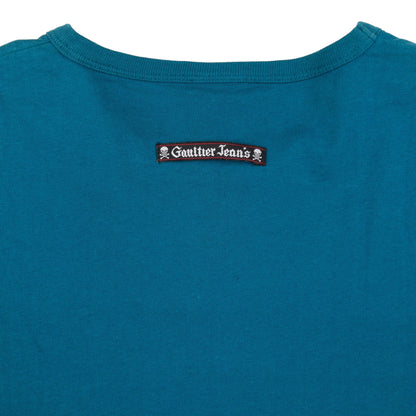 Vintage Gaultier Jean's Capped Sleeve T Shirt Womens Size L