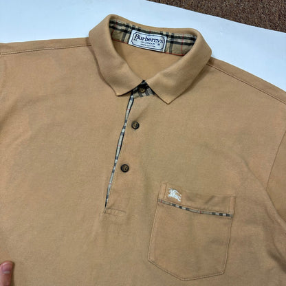 Burberrys 90’s Nova Check Prorsum Polo Shirt - M