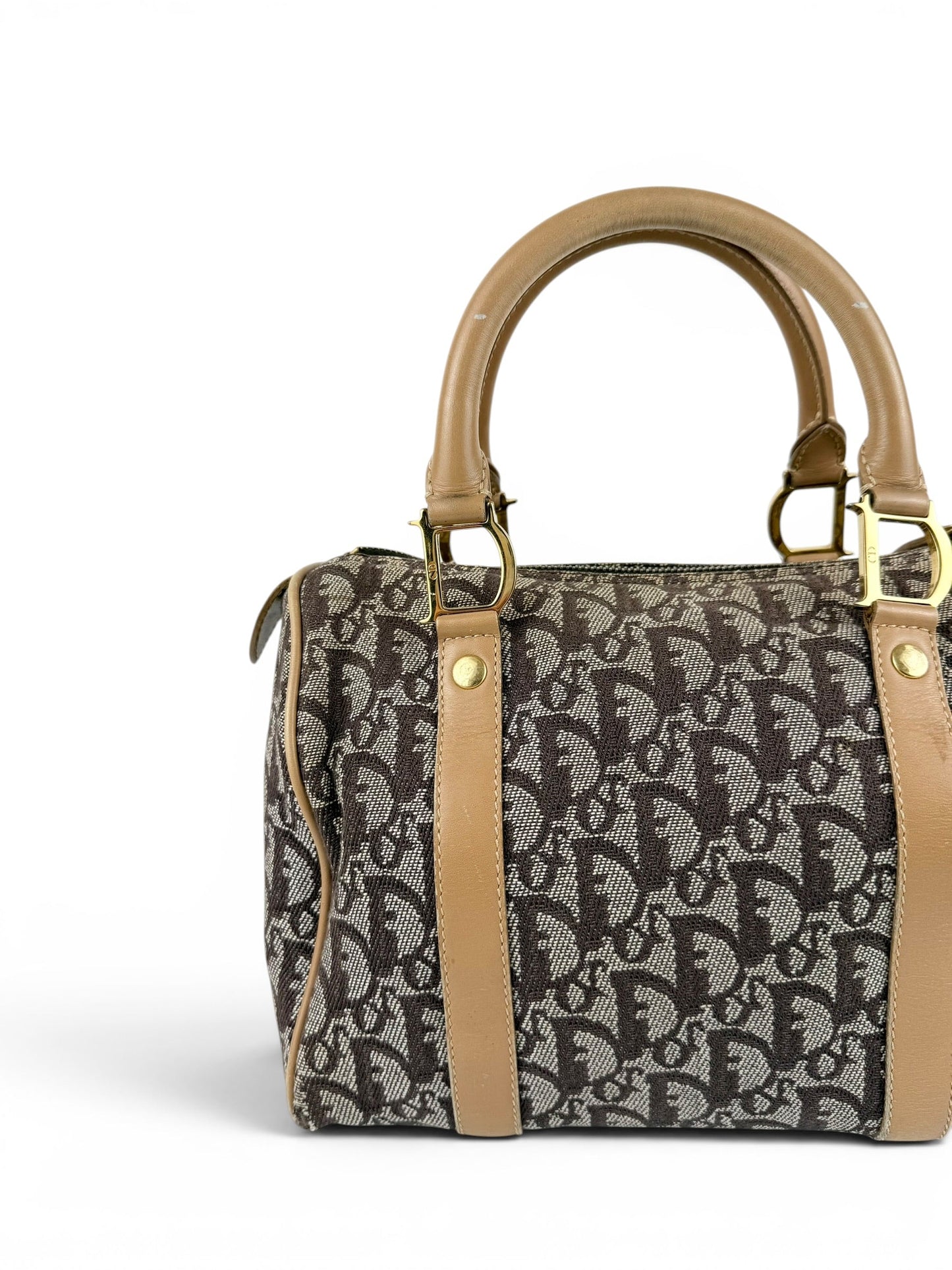 Vintage 2001 Christian Dior Monogram Mini Boston Handbag | O/S, Multicoloured