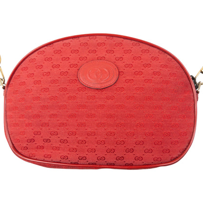 Vintage 80s Gucci Monogram Crossbody Bag | O/S, Gold