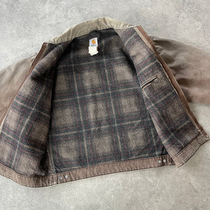 Carhartt RARE 2002 heavyweight blanket lined Detroit jacket (L)