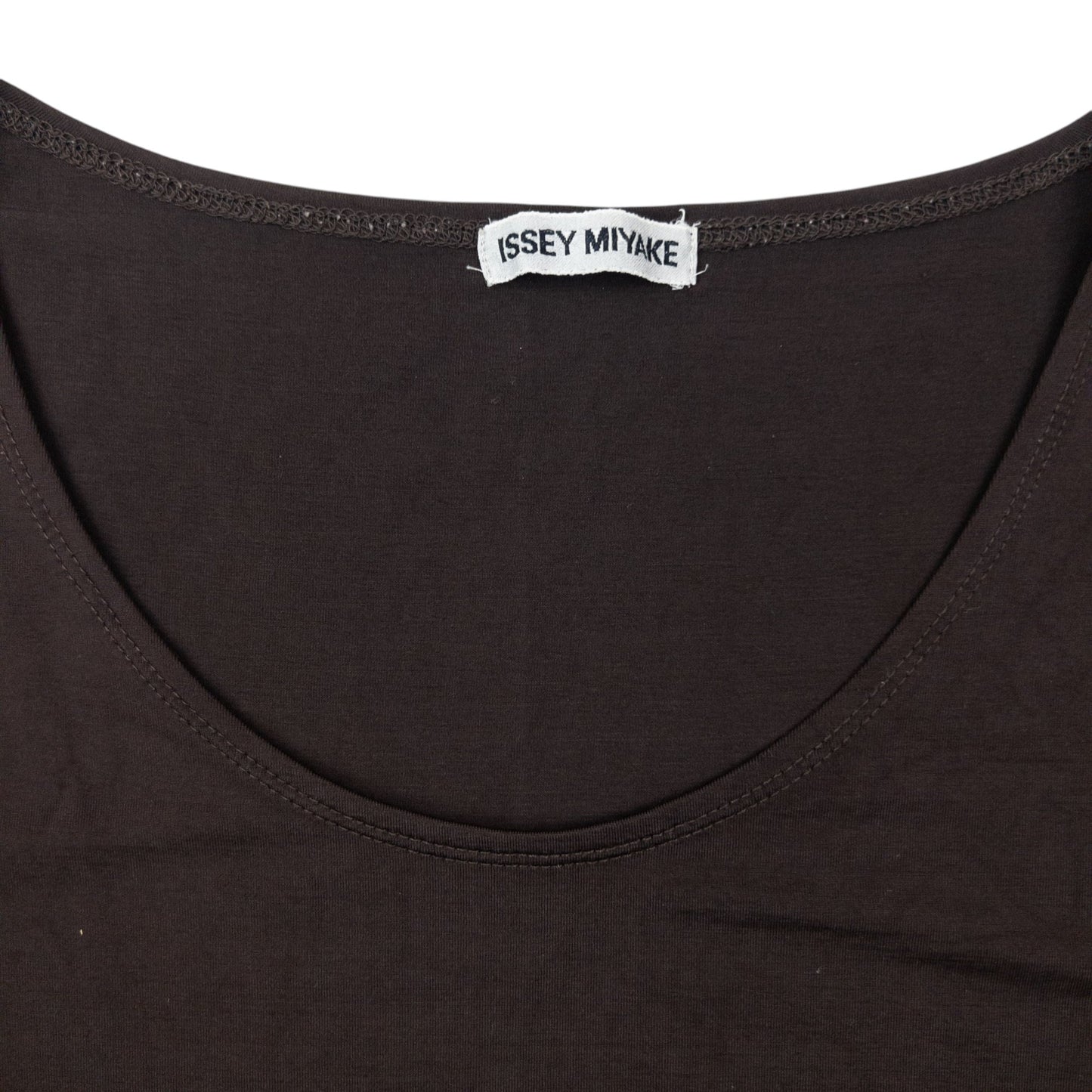 Vintage 90s Issey Miyake Lightweight Vest Top Womens Size S | Small, Brown