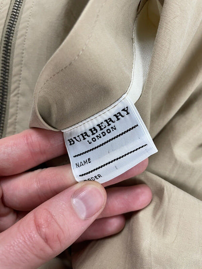 Vintage Burberry Nova Check Reversible Jacket, Size Medium | Burberry, Beige