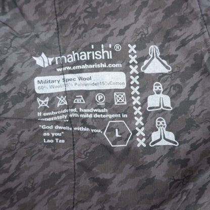 Maharishi Web Maosim Wool Bomber Jacket M | Medium, Multicoloured
