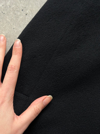 Givenchy 1990s Pure Wool Concealed Placket Coat - XL