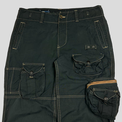 Polo 90’s Ralph Lauren Multipocket Contrast Cargo’s - 33-36 | W33, Brown