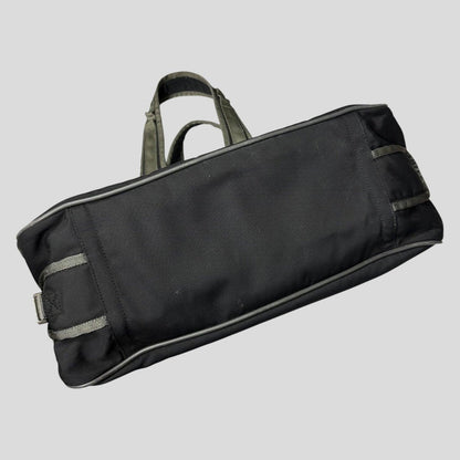 Prada Sport 00’s Lightning Strap Bondage Metal Buckle Mesh + Nylon Bag