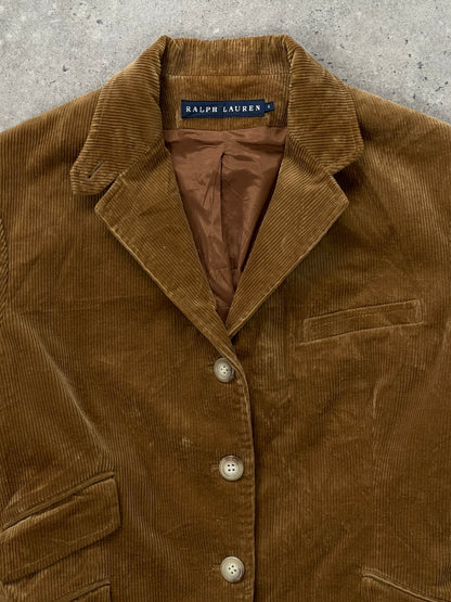Ralph Lauren 2000s High Neck Corduroy Jacket - XS