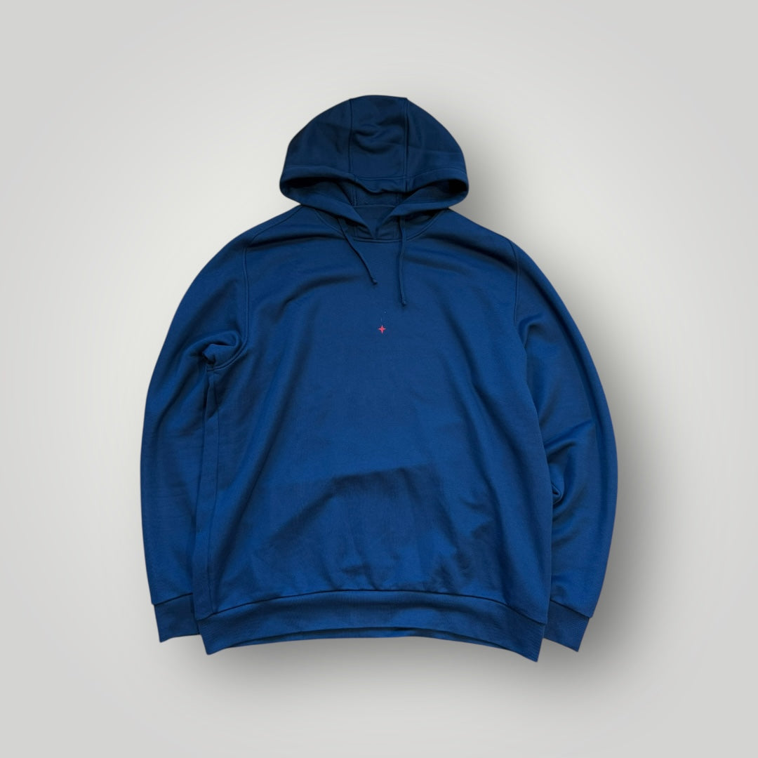 Stone Island Marina SS/21 Organic Cotton Spellout Hoodie XXL