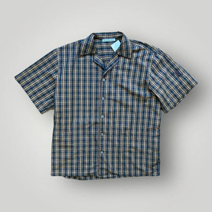 Acne Studios Checked Cuban Collar Shirt XL