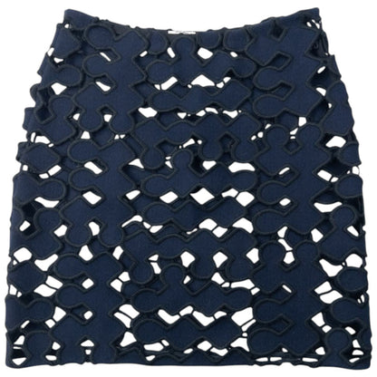 Vintage Miu Miu Cut-Out Mini Skirt Womens Size W26