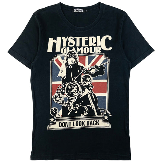 Vintage Hysteric Glamour British Biker Graphic T Shirt Womens Size S