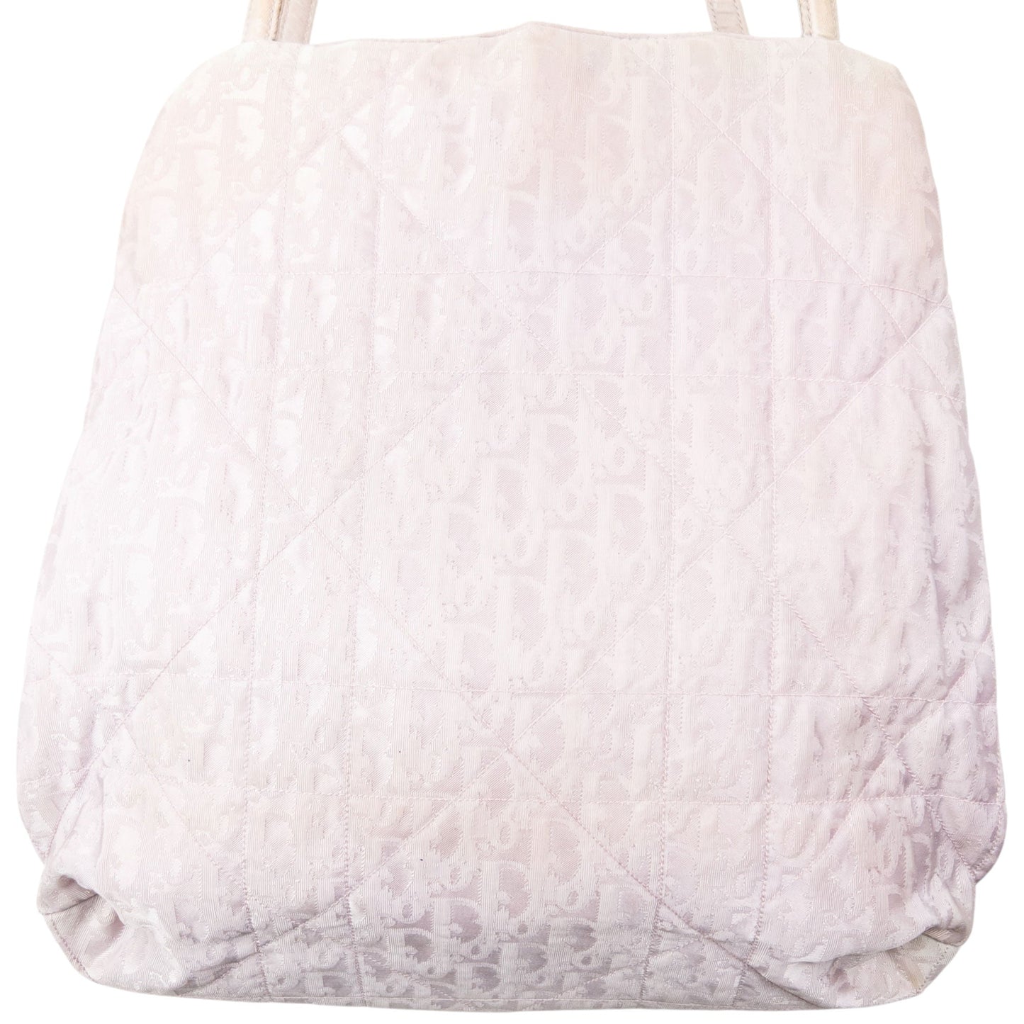 Vintage 2000s Dior Monogram Shoulder Bag | O/S, Pink