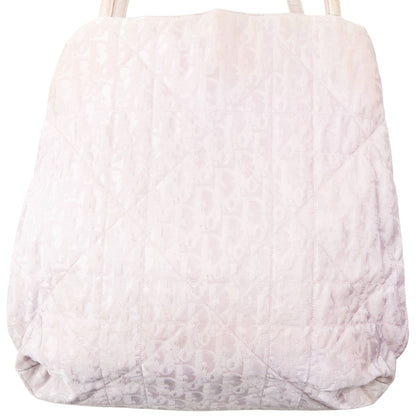 Vintage 2000s Dior Monogram Shoulder Bag | O/S, Pink