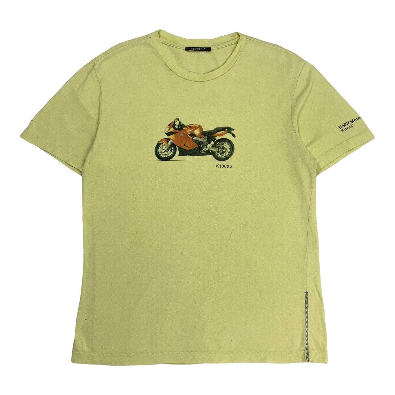Vintage C.P. Company BMW Motorrad Korea K1300S T-Shirt, Size Small | Small, Red