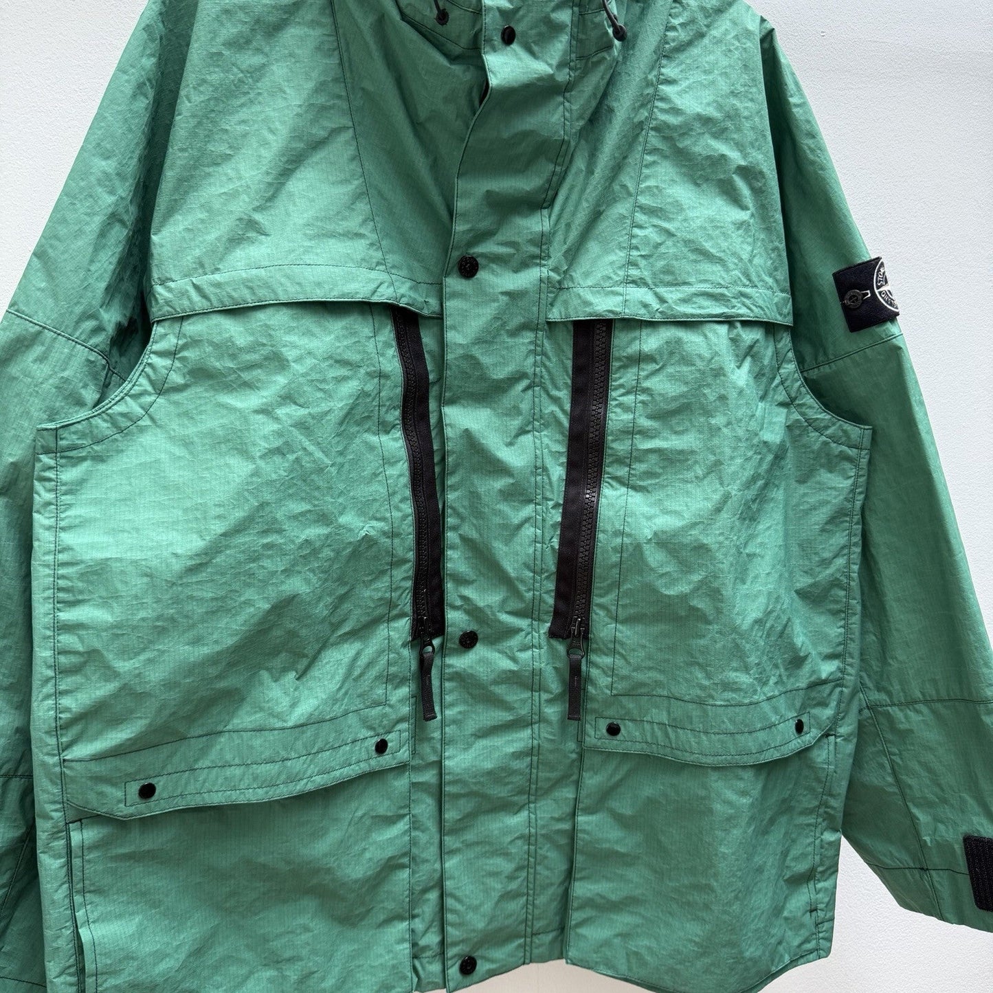 Stone Island Metal Lamina Ripstop Heat Reactive Jacket (XL) | Extra Large, Red