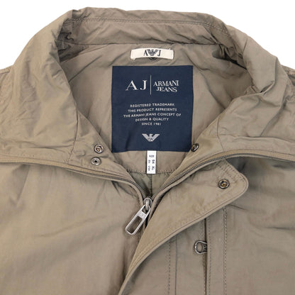 Vintage Armani Jeans Zip Up Jacket Size XL | XL, Grey