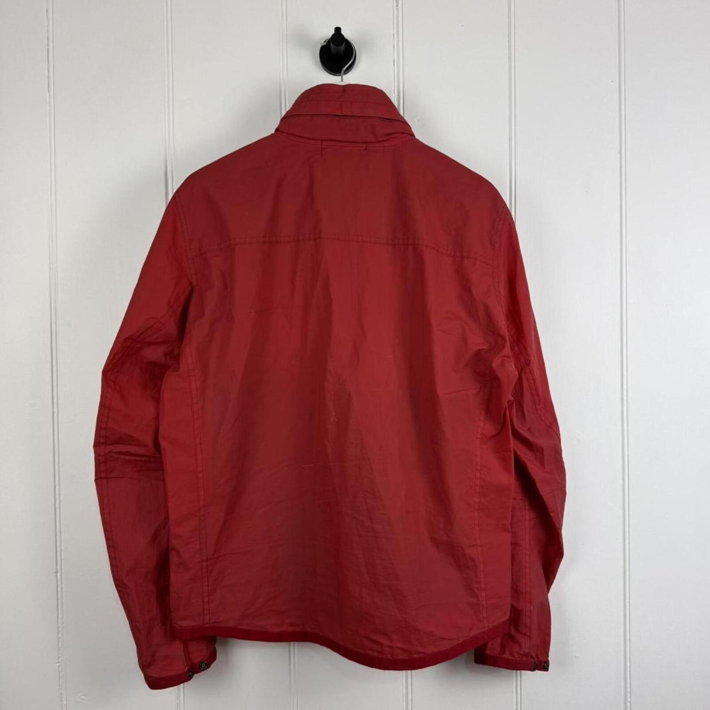 Stone Island Reflex Mat Jacket Red – Size Large | Large, Red