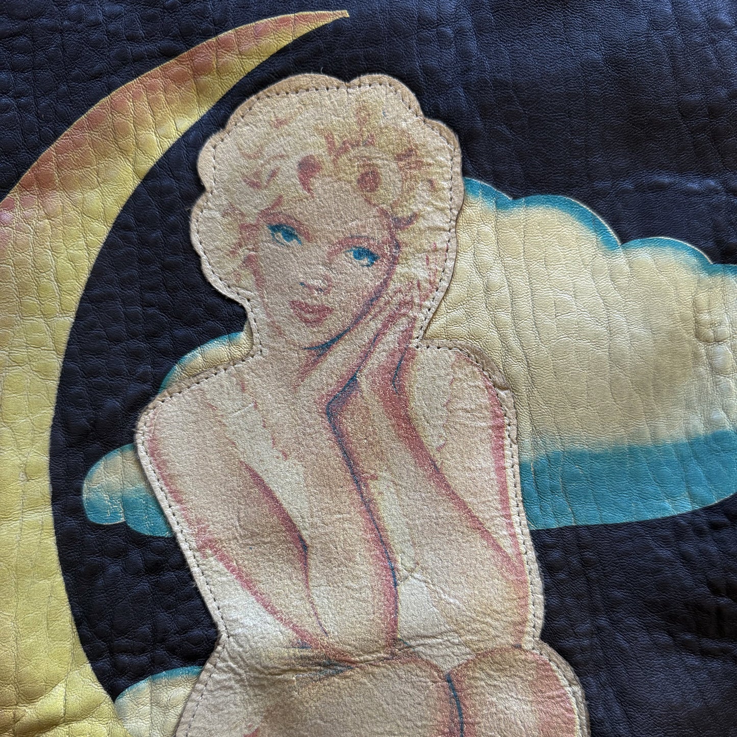 Avirex 'Sleepy-Time Gal' A2 Leather Flight Jacket - XS / S