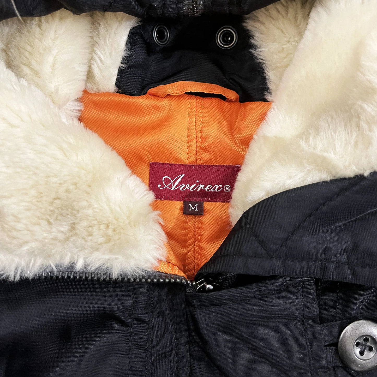 Avirex Fishtail Mod Parka Jacket - WMS S