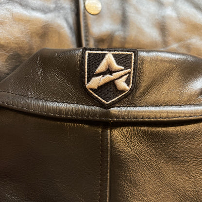 Avirex Leather Varsity Jacket - XS