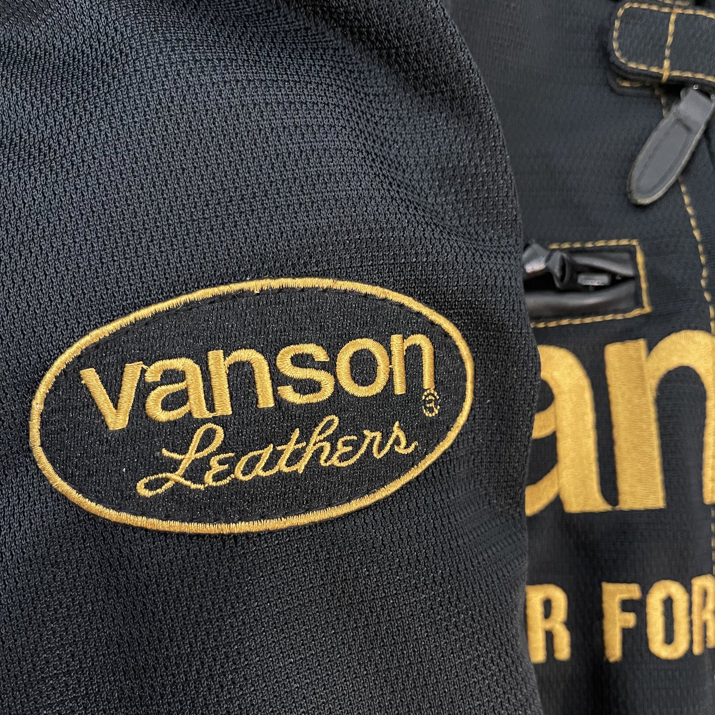 Vanson Leathers Motorcycle Racer Jacket - M