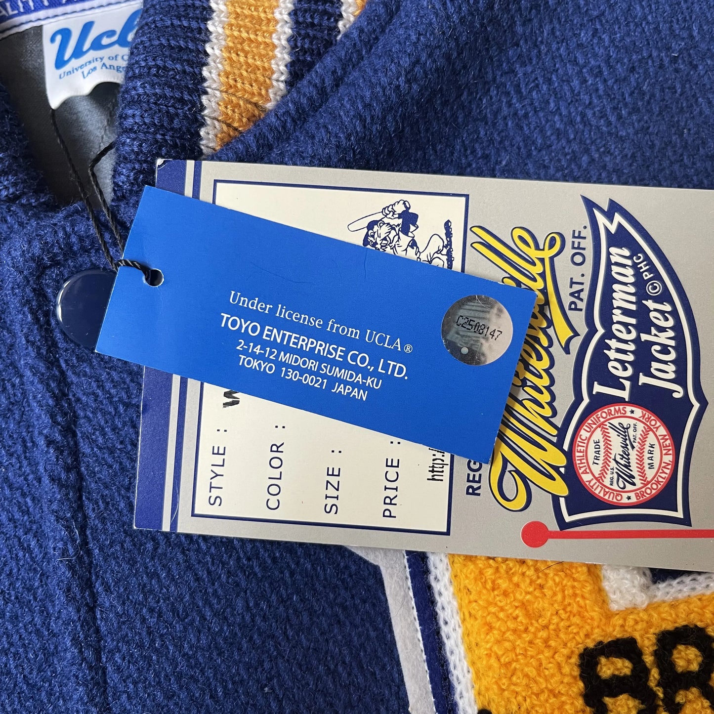 Whitesville 'UCLA Bruins' Varsity Jacket - M