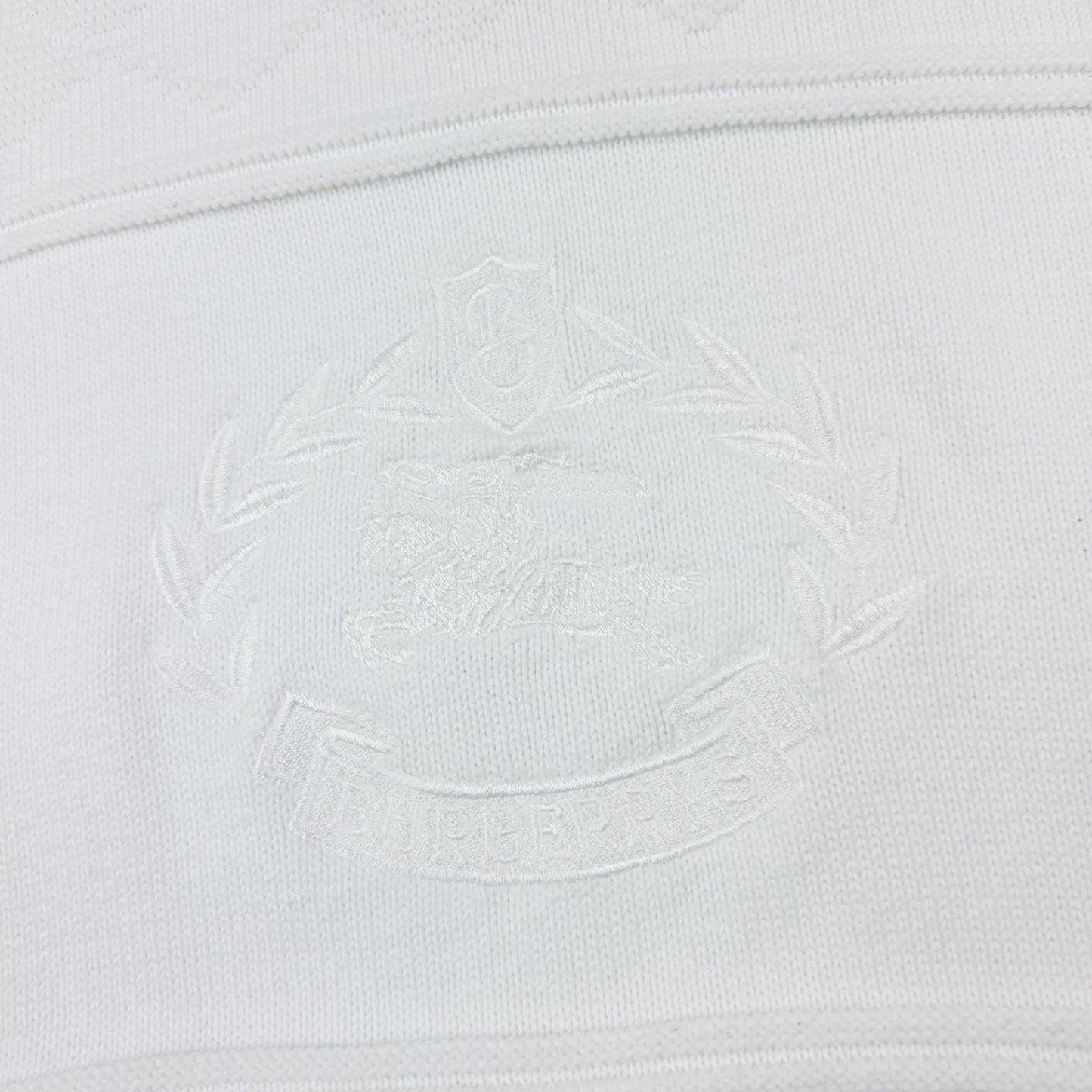 Vintage Burberry Embroidered Knit Jumper Size M