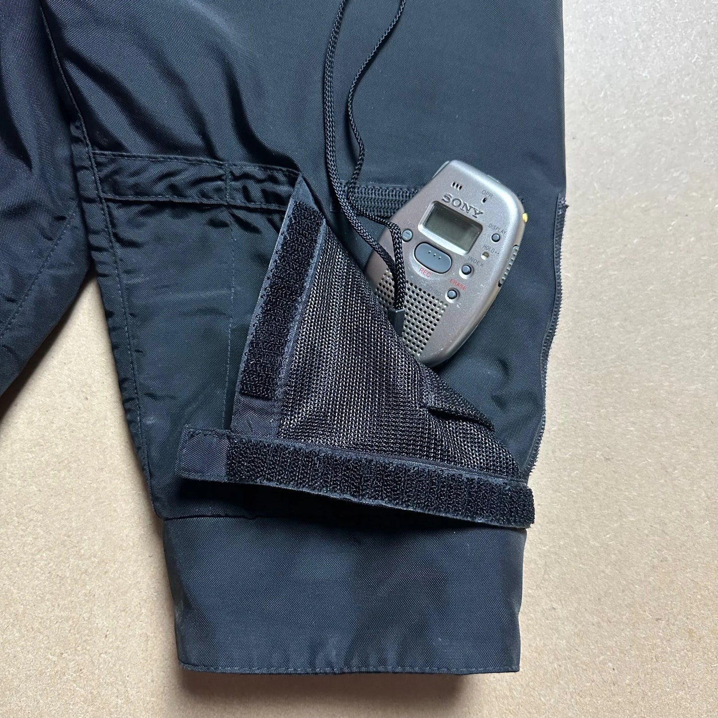 A/W 1999 Matt Black C.P. COMPANY Urban Protection R.E.M Jacket