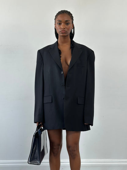 Yves Saint Laurent Pour Homme 1990s Pure Wool Blazer - 44R/XL