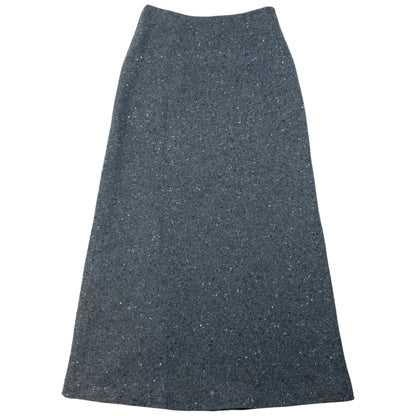 Vintage 2000s Dolce & Gabbana Wool Skirt Womens Size W24 | W24, Grey