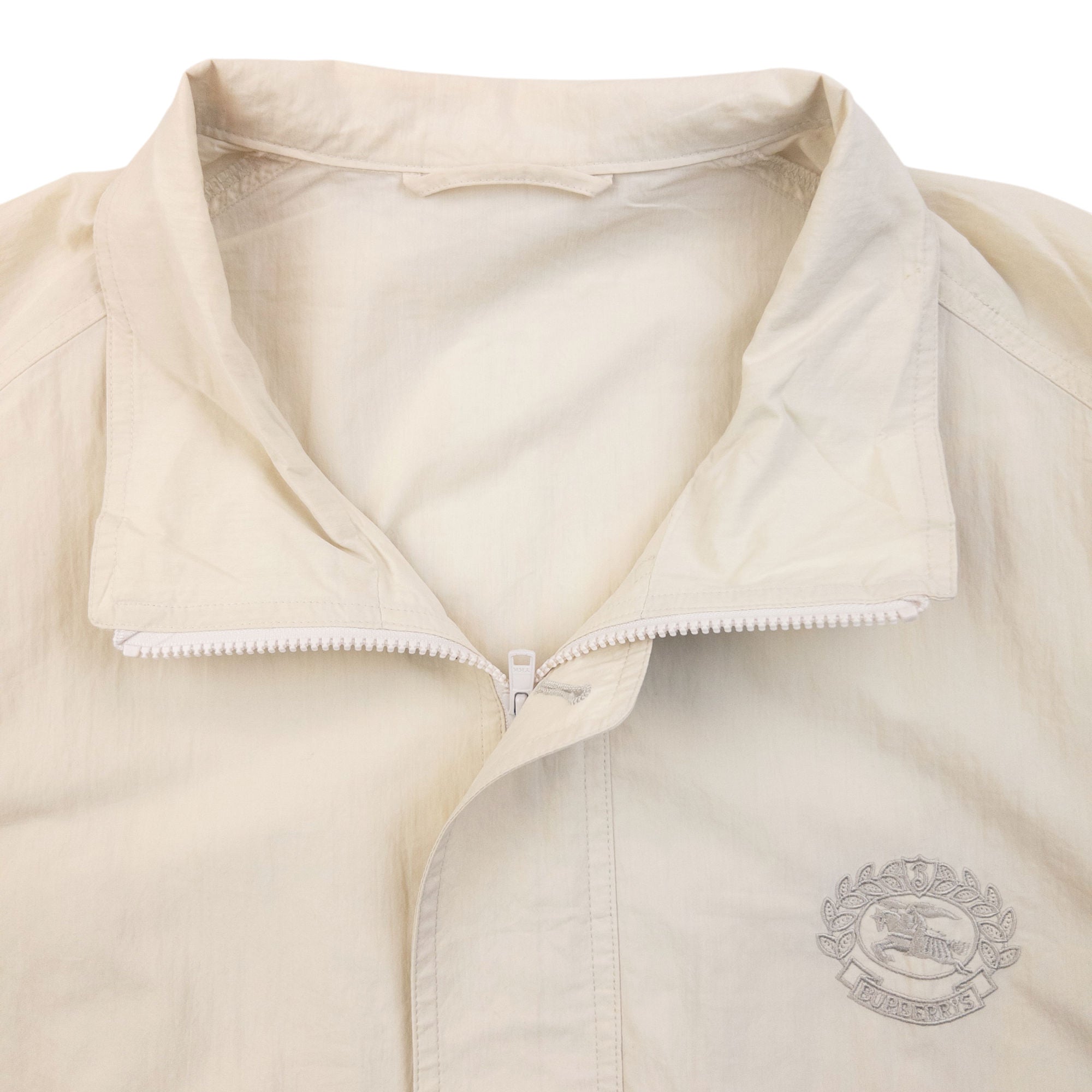 Vintage 90s Burberry Lightweight Zip Up Jacket Size S | Small