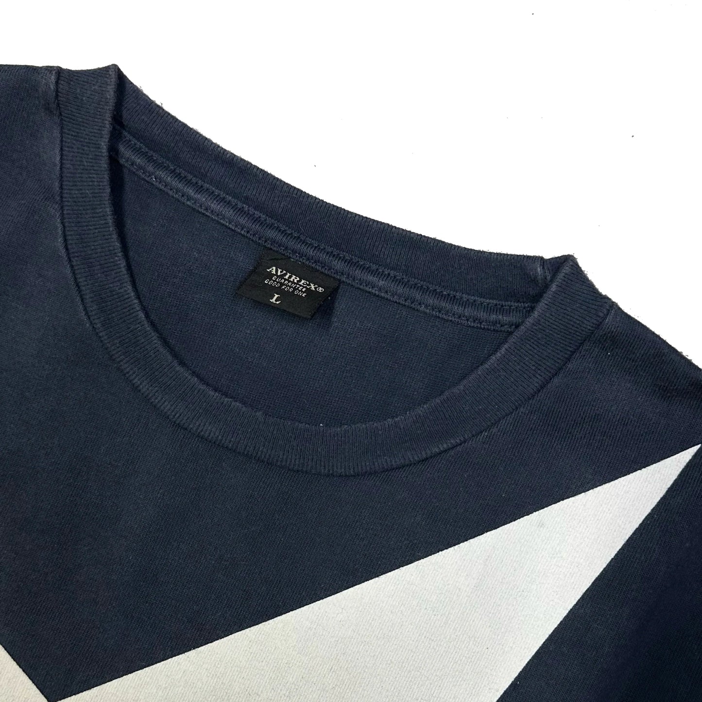 Avirex Star T-Shirt In Navy (L) | Large, Navy