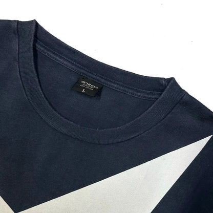 Avirex Star T-Shirt In Navy (L) | Large, Navy