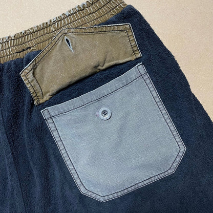 S/S 1982 Space Blue Teddy Cotton / Tela Stella Tracksuit Set