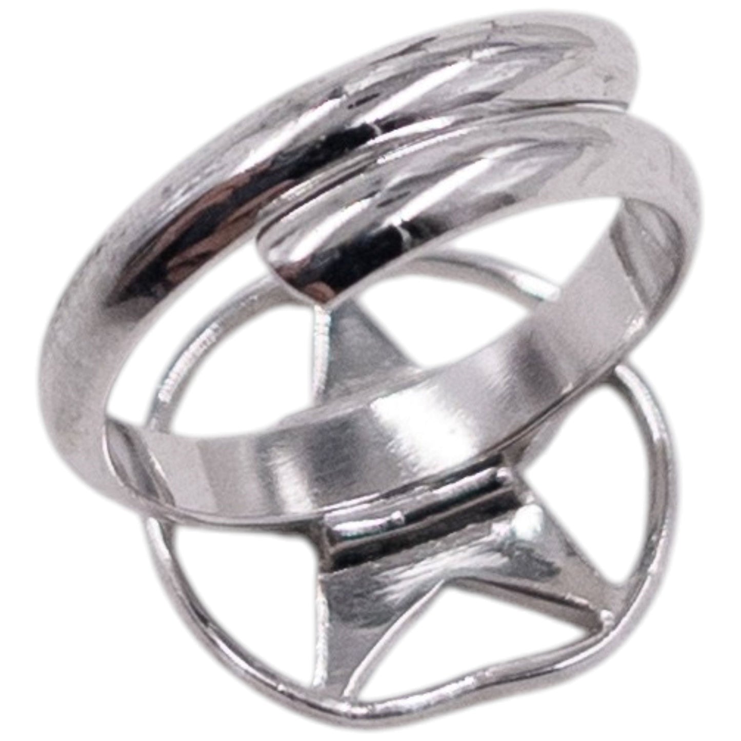 Vintage 2000s Dior By John Galliano Star Adjustable Ring | O/S, Multicoloured