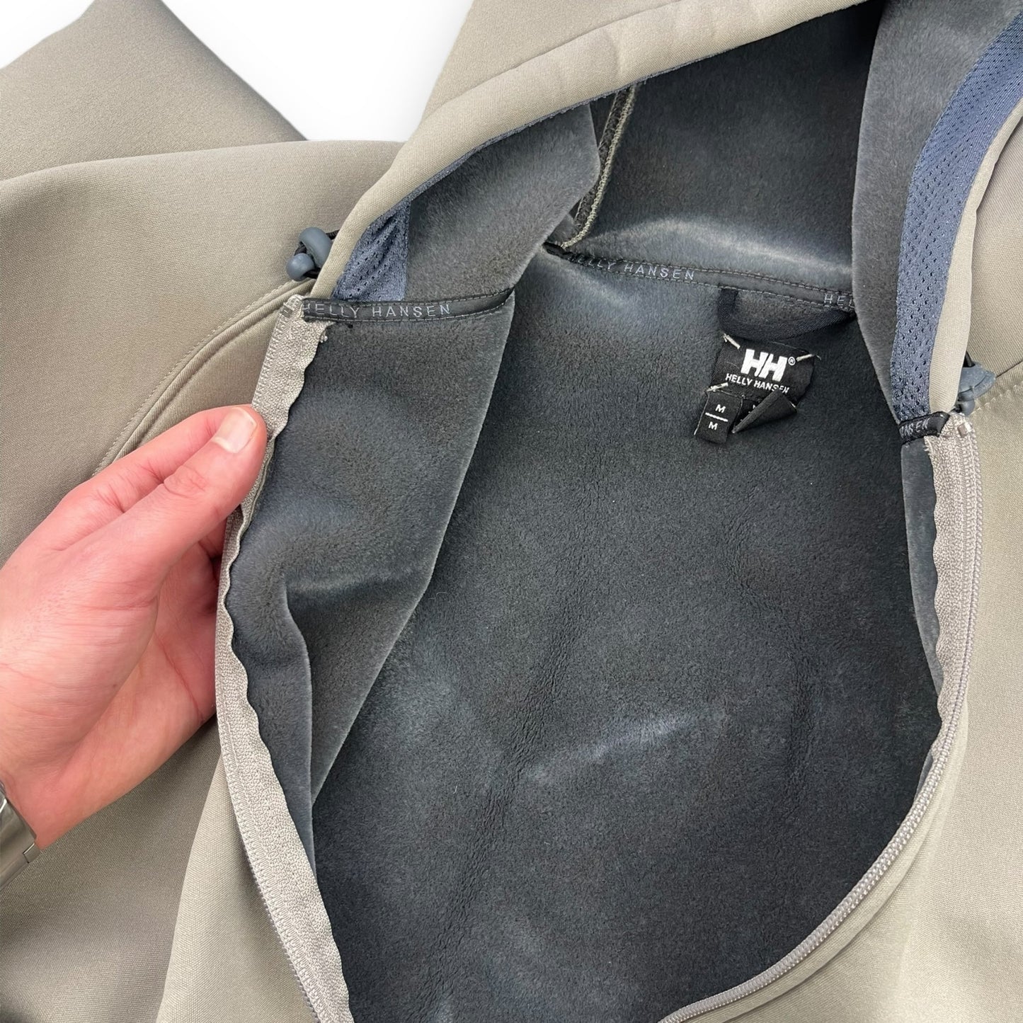 2000's Helly Hansen Scuba Hoodie (M) | Default Title, Gray