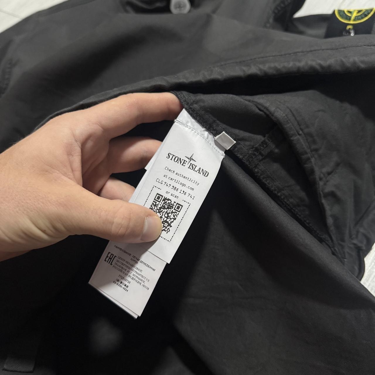 Stone Island Pullover Smock Jacket | Small, Black