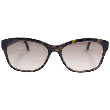 Vintage 2000s Chanel Tortoise Shell Sunglasses | O/S, Multicoloured