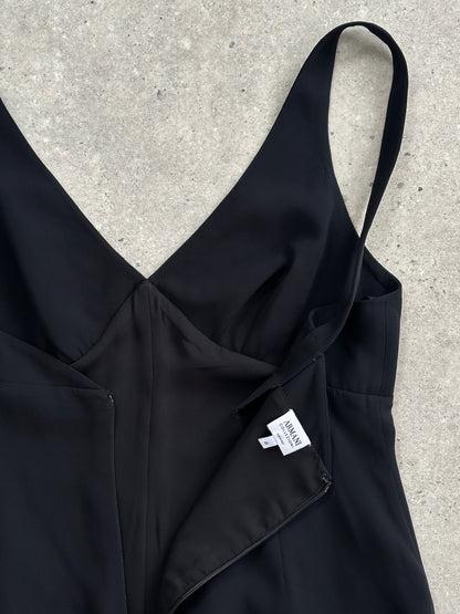 Armani Collezioni 2004 A-line Pure Silk Maxi Dress - M/L