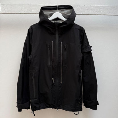 Stone Island Goretex Paclite Jacket in Black (S) | Small, Black