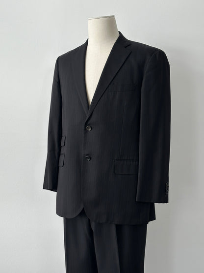 Loro Piana x Visaruno 1990s Pure Wool Single Breasted Suit - 42S/W34