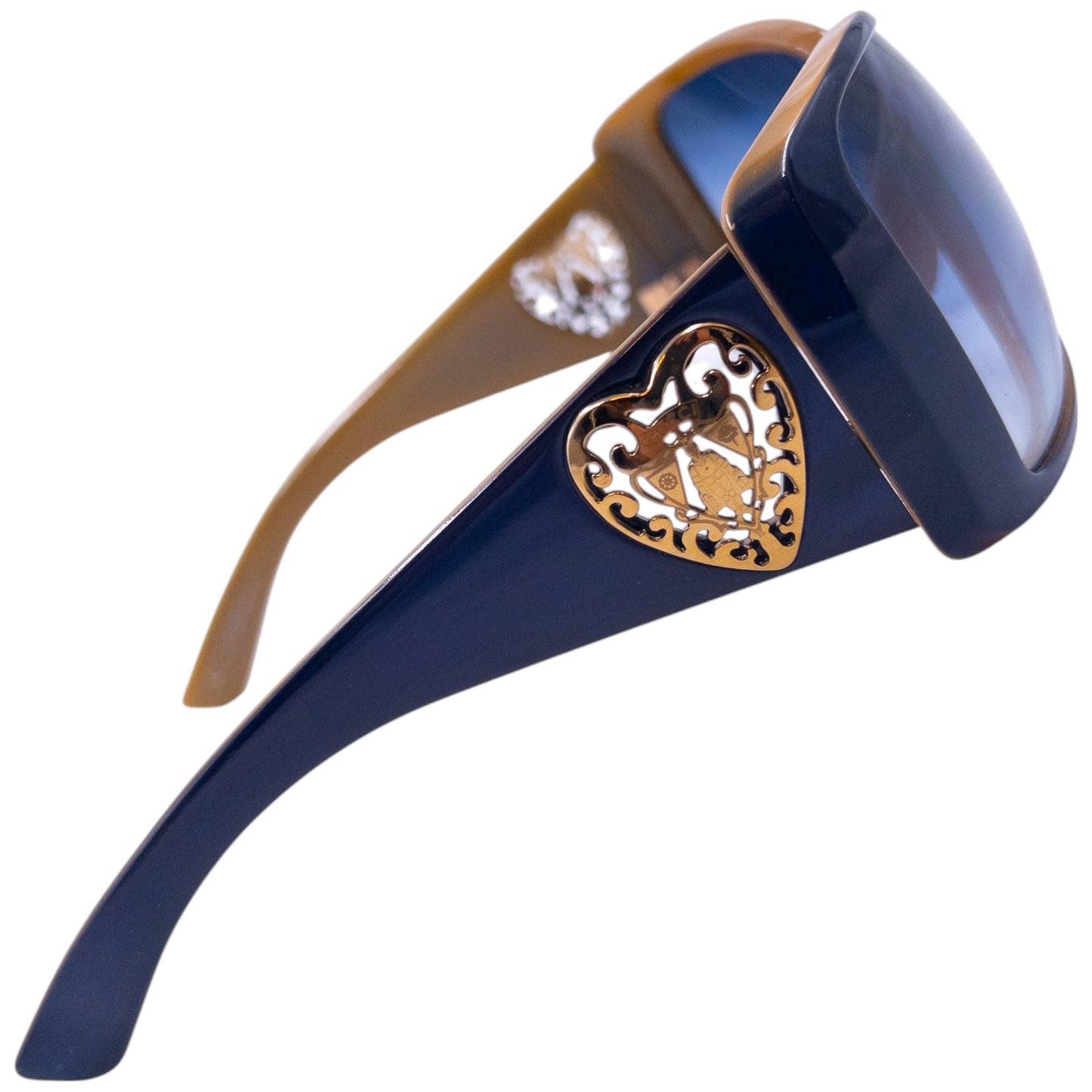 Vintage Gucci Heart Crest Sunglasses